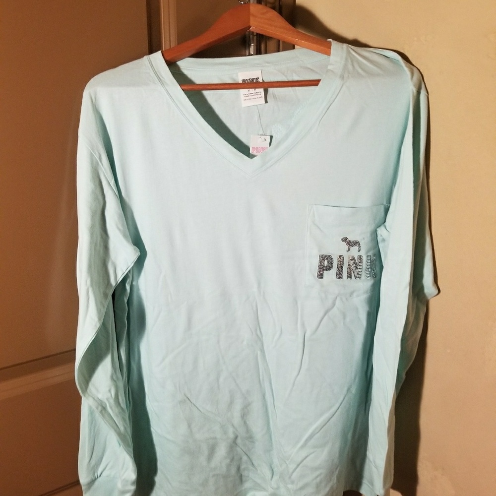 Baby Blue PINK shirt
